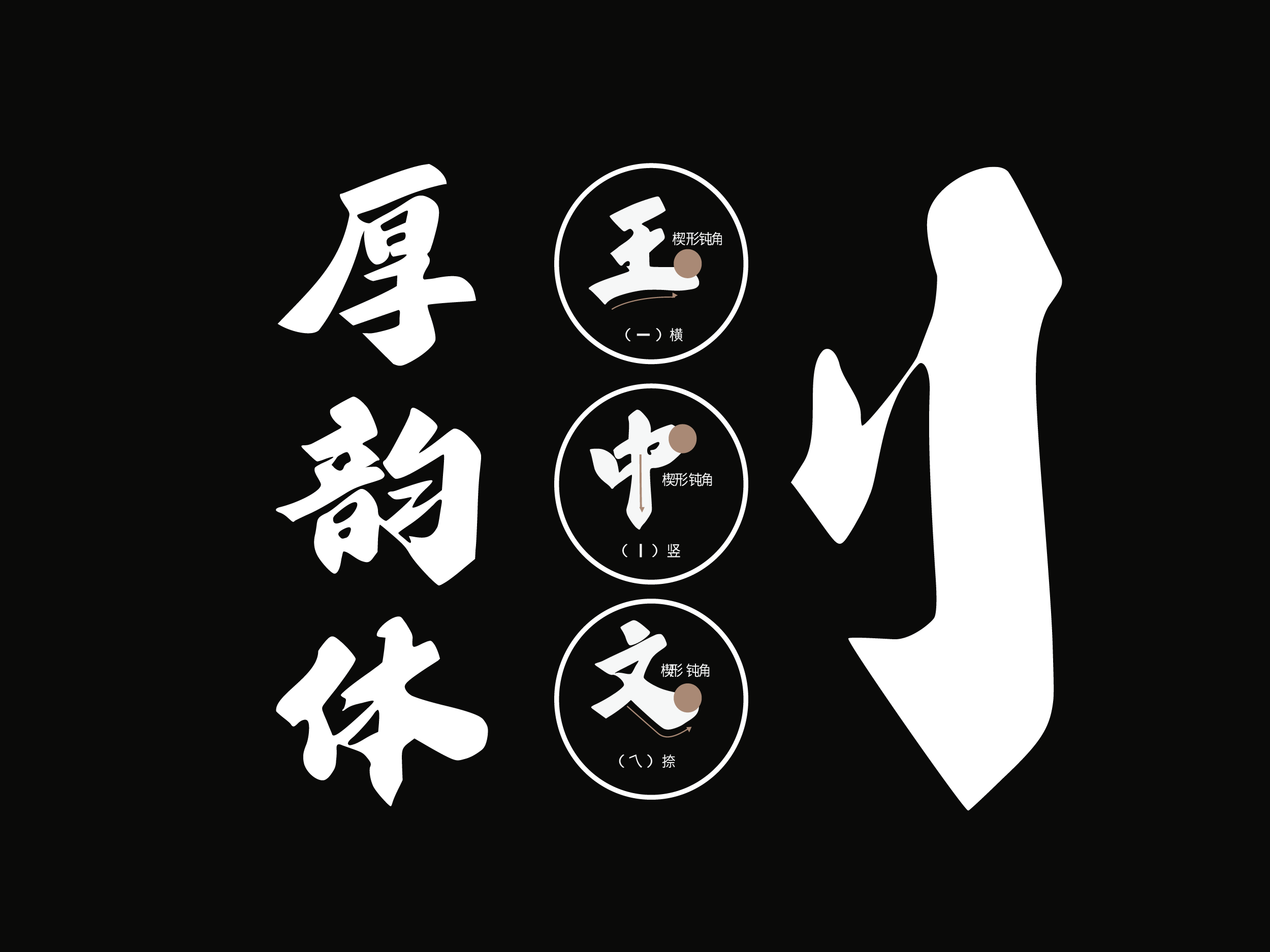 字今厚韵体